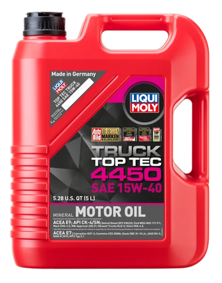 Liqui Moly Top Tec Truck 4450 Motor Oil: Fits Most Dodge / Ram Models