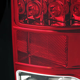 Spec D LED Tail Lights (Red): Dodge Ram 2009 - 2018