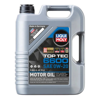 Liqui Moly Top Tec 6600 Motor Oil: Fits Most Models