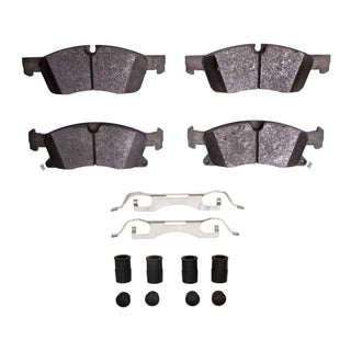 DFC 5000 Advanced Low Metallic Brake Pads and Hardware Kit (FRONT): Dodge Durango (12-20)