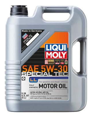 Liqui Moly Special Tec LL Motor Oil: Fits Most Chrysler / Dodge / Jeep Models