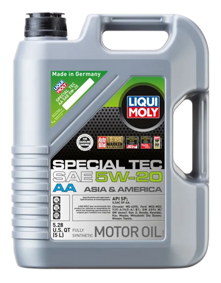 Liqui Moly Special Tec AA Motor Oil: Fits Most Chrysler / Dodge / Jeep / Ram Models