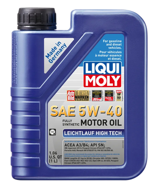 Liqui Moly High Tech Motor Oil: Fits Most Chrysler / Dodge / Jeep / Ram Models
