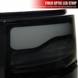 Spec D LED Tail Lights (Dark Smoke): Dodge Ram 2009 - 2018