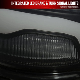 Spec D LED Tail Lights (Dark Smoke): Dodge Ram 2009 - 2018