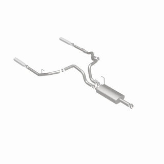 Magnaflow Street Series Stainless Perf Cat-Back Exhaust Dual Split Rear Exit (REAR): Dodge Ram 1500 2009-2013 V6 3.6L