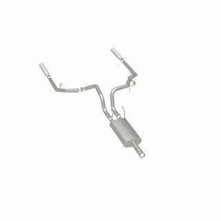 Magnaflow Street Series Stainless Perf Cat-Back Exhaust Dual Split Rear Exit (REAR): Dodge Ram 1500 2009-2013 V6 3.6L