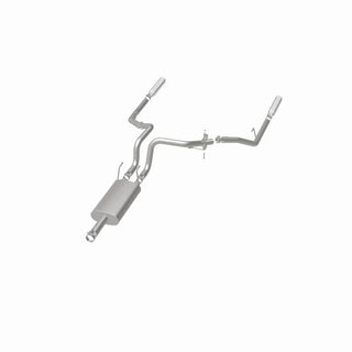 Magnaflow Street Series Stainless Perf Cat-Back Exhaust Dual Split Rear Exit (REAR): Dodge Ram 1500 2009-2013 V6 3.6L