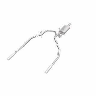 Magnaflow Street Series Stainless Perf Cat-Back Exhaust Dual Split Rear Exit (REAR): Dodge Ram 1500 2009-2013 V6 3.6L