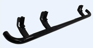 Go Rhino 4000 Series 3" Round Tube Side Steps (CAB LENGTH): Ram 1500 (19-26) - Black