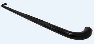 Go Rhino 4000 Series 3" Round Tube Side Steps (CAB LENGTH): Ram 1500 (19-26) - Black