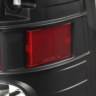 Spec D LED Tail Lights (Black, Version 2): Dodge Ram 2009 - 2018