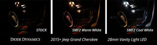 Diode Dynamics SMF1 LED Vanity Light Bulbs: Dodge Challenger / Charger 2021 / Jeep Grand Cherokee 2021