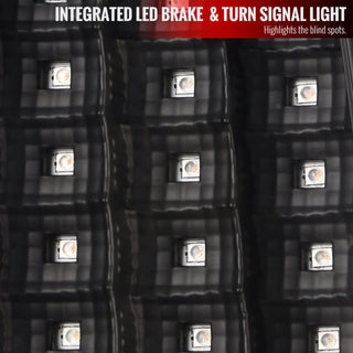 Spec D LED Tail Lights (Black w/ White LED Bar): Dodge Ram 2009 - 2018