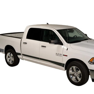 Putco Black Platinum Polished SS Rocker Panels: Dodge Ram 1500 (02-18)