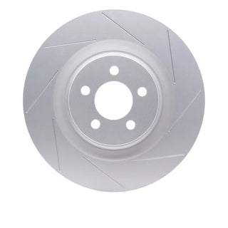 DFC Slotted Hi-Carbon Rotor (FRONT): Chrysler 300 (05-20) Geomet Coated