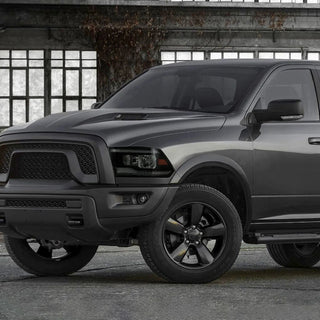 Spec D LED Sequential Headlights (Smoke): Dodge Ram 2009 - 2018