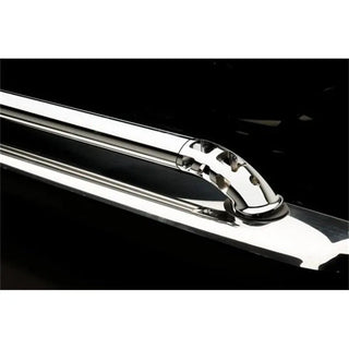 Putco Oval Chrome Coated SS 5.7in Bed Crossrails: Fits Dodge / Ram 1500 (02-18)
