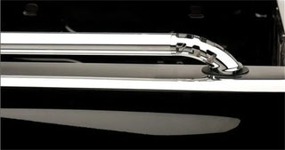 Putco Oval Chrome Coated SS 5.7in Bed Crossrails: Fits Dodge / Ram 1500 (02-18)