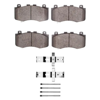 DFC 4000 HybriDynamic Brake Pads Kit (FRONT): Dodge Durango (18-25) w/ Hardware