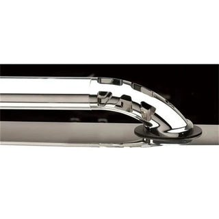 Putco Oval Chrome Coated SS Crossrails 6'4" Bed: Fits Ram 1500 / 2500 / 3500 (19-26)