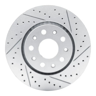 DFC Drilled & Slotted Rotor (FRONT RIGHT): Jeep Wrangler (18-25)