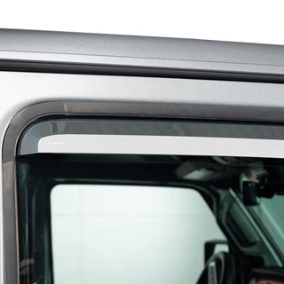 Putco Element Chrome Window Visors (SET OF 4): Fits Most Ram 1500 Crew Cab Models (2019-2026)
