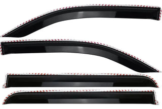 Putco Element Tinted Window Visors Set (F&R): Fits Ram 1500 / 2500 / 3500 (19-26)