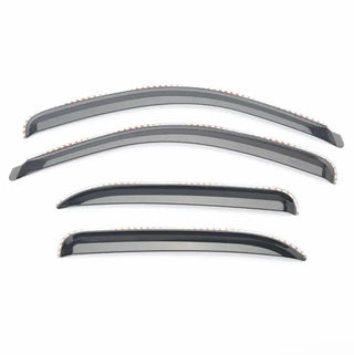 Putco Element Tinted Window Visors Set (F&R): Fits Dodge / Ram 1500 / 2500 / 3500 (02-26)