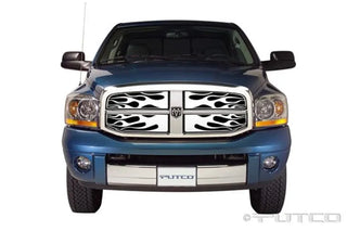 Putco Flaming Inferno NeveRust SS Replacement Grille: Fits Dodge Ram 1500 / 2500 / 3500 (02-10)