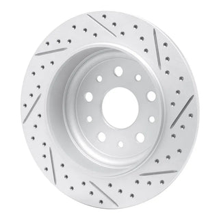 DFC Rear Left D&S Geoperformance Rotor (REAR): Jeep Wrangler (18-25)