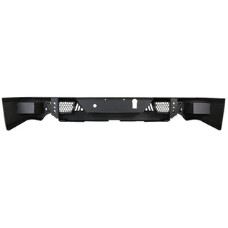 Spec D Heavy-Duty Steel Rear Bumper (Black): Dodge Ram 1500 2009 - 2018