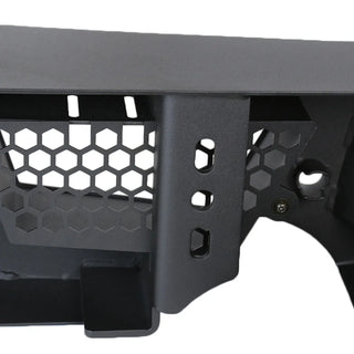 Spec D Heavy-Duty Steel Rear Bumper (Black): Dodge Ram 1500 2009 - 2018