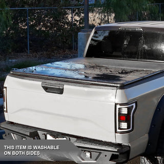 Spec D Hard Quad-Fold Tonneau Cover: Dodge Ram (w/ 5'8ft Bed) 2009 - 2018