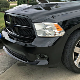 Spec D Fog Lights With Metal Bracket (Smoke Lens): Dodge Ram 2009 - 2018