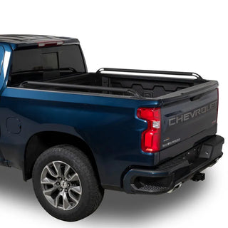 Putco Black Powder Coated Classic Locker Side Rails for Ram 1500 Short Box 5'7" Bed (2019-2024)