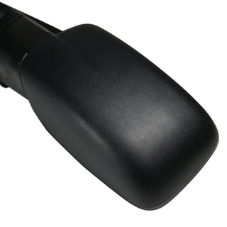Spec D Driver Mirror (Manual-Fold, Black): Dodge Ram 1500 2009 - 2018