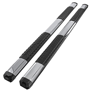 Spec D 5" Side Step Nerf Bars (Polished): Dodge Ram Quad Cab 2009 - 2018