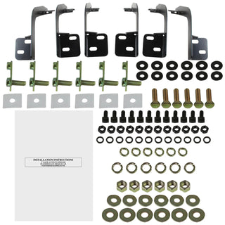 Spec D 5" Side Step Nerf Bars (Polished): Dodge Ram Quad Cab 2009 - 2018