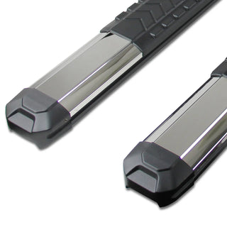 Spec D 5" Side Step Nerf Bars (Polished): Dodge Ram Crew Cab 2009 - 2018