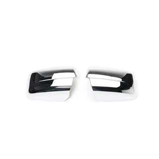 Putco Chrome Mirror Covers: Fits Most Dodge / Ram 1500 Models (2002-2018) w/o Turn Signal