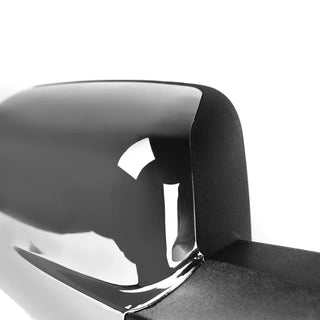 Spec D Chrome Passenger Mirror w/ Turn & Puddle Light (PASS): Fits Dodge / Ram (02-18)