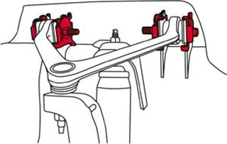 SPC Performance Heavy-Duty Cam Bolts: Dodge Ram 1500 2002 - 2005