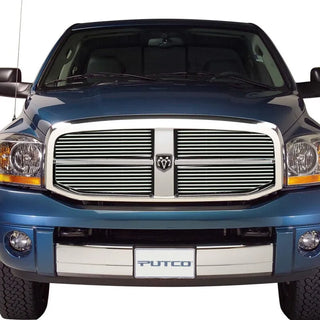 Putco Shadow Billet Honeycomb Grille Insert: Fits Dodge / Ram 1500 / 2500 / 3500 (02-18)