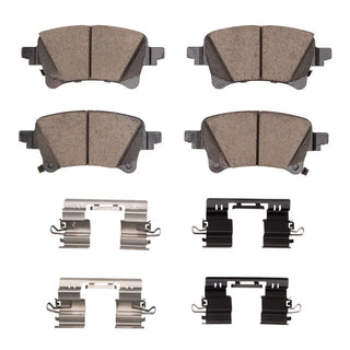 DFC Rear 5000 Advanced Ceramic Brake Pads & Hardware Kit: Jeep Gladiator (20-25)