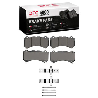 DFC Advanced Low Metallic Brake Pads and Hardware Kit (FRONT): Dodge Charger (12-25)