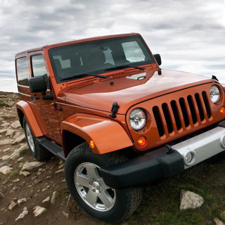 Spec D Side Step Nerf Bars (Black): Jeep Wrangler JK 2-Door 2007 - 2018