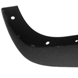 Spec D Flat Steel Fender Flares (Textured Black, 4pc): Jeep Wrangler JK 2007 - 2018