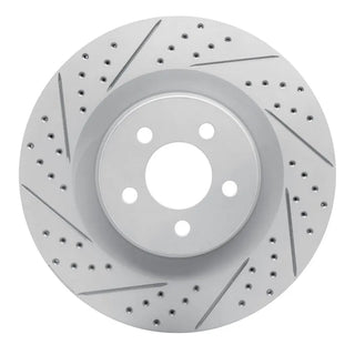 DFC Front Left D&S Geoperformance Rotor (FRONT): Chrysler 300 3.5L / 5.7L (05-23)