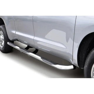Go Rhino 6000 Series One-Piece Wheel-to-Wheel SideSteps (LEFT): Fits Dodge / Ram 1500 (02-18) - SS